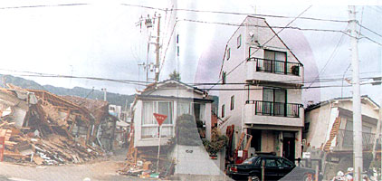 阪神大震災で実証された耐震性。